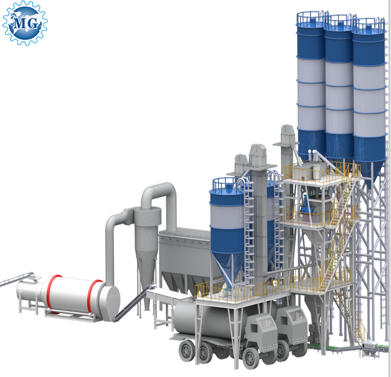 Efficient Tile Adhesive Machine Mortar Production Line With Automatic Material Feeding And Packing