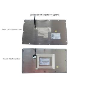 EMC Panel Mount Rubber Rugged Military Keyboard With Backlight