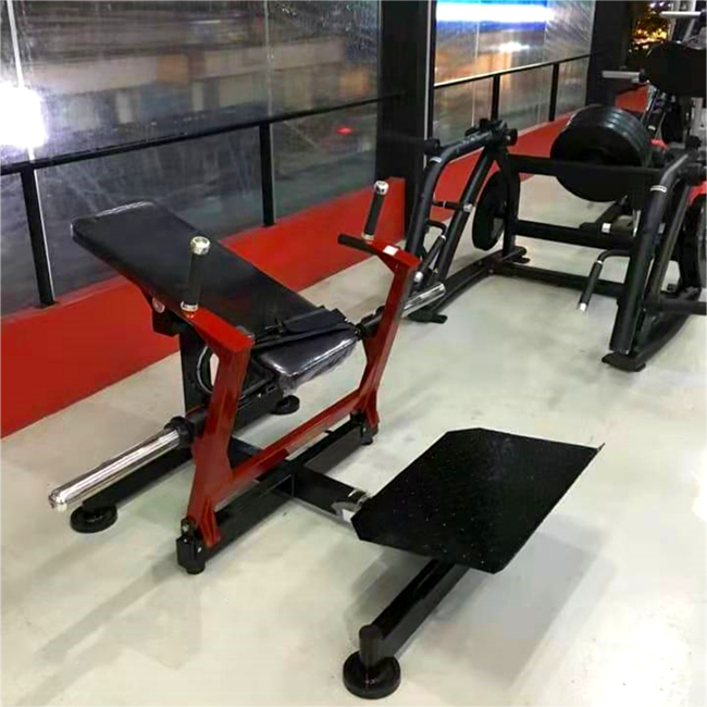 Plate Loaded Hip Builder Machine for Professional Gym Strength Training Equipment