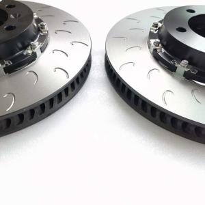 Porsche 982 Auto Brake Discs 350*34mm J Hook Floating Center Bell