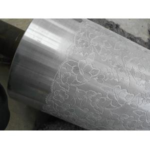 Grain Pattern Roller Embossing For Gravure Printing , Embossing Cylinder