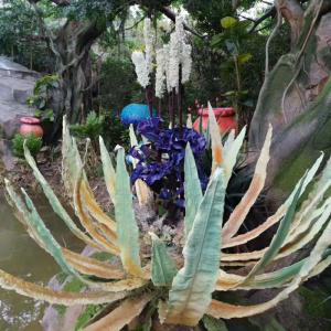 Custom Landing Jewerlry Real Touch Artificial Flowers Exotic Landscaping Plants