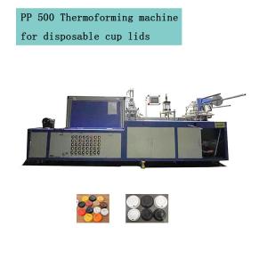 Wholesale Used Automatic Plastic Cup Thermoforming Machine Disposable Pet PS Cup Cover Machine from china suppliers