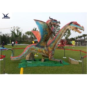Wholesale Full Size Luminous Giant Dinosaur Statue Models Obotic Equipment / T Rex Lawn Ornament from china suppliers