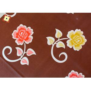 100% Polyester Warp Knitted Printed Mattress Quilted Fabric Tear Resistant