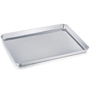 Stainless Steel Wire Mesh Baking Tray , Bakeable Cooling Rack Set