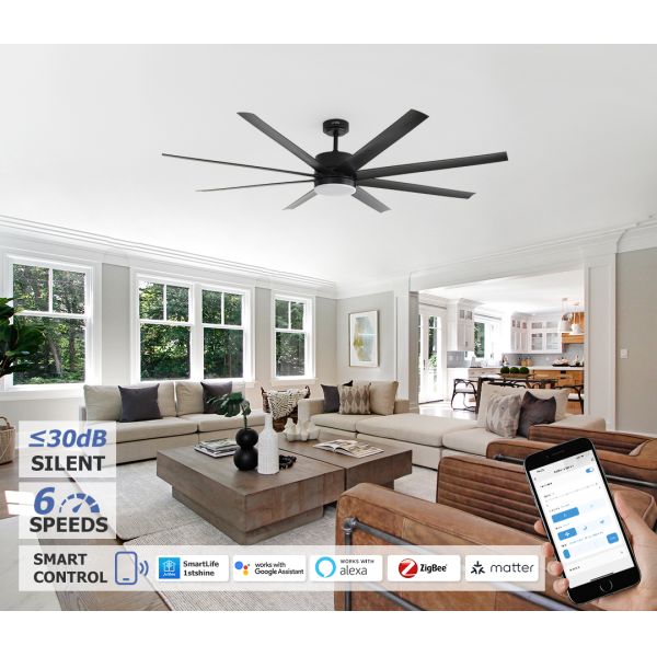 Industrial Plastic Ceiling Fan Designed for Maximum Durability and Performance in Manufacturing Plants and Storage Areas