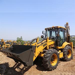 10500KG Construction Backhoe Loader Excavator With Heavy Duty Axles