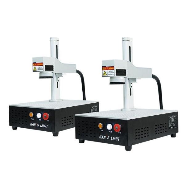 100KHz Pcb Marking Systems 20W Pcb Fiber Laser Hans Engraving