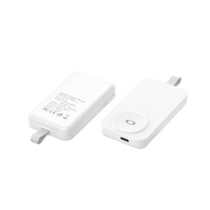 2500mAh Wireless Charging Power Bank For IWatch Series With 2-8mm Charging