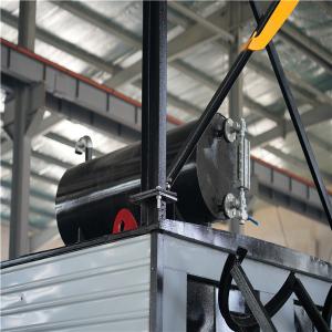 Diesel Oil Burner Bitumen Decanter Machine , 17kw Asphalt Drum Melter