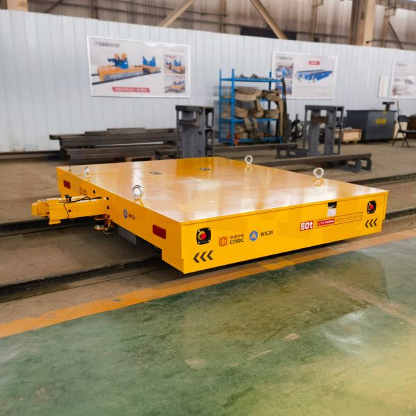 Heavy Duty 50 Tons Battery Powered Rail Transport Cart Electric Tractor
