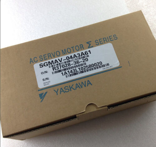 Yaskawa SGMAV-04A3A61 AC SERVO MOTOR 400W 200V 3000RPM 2.6A NEW
