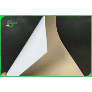 Recycled One Side Coated White Grey Back Duplex Board For Packing Box