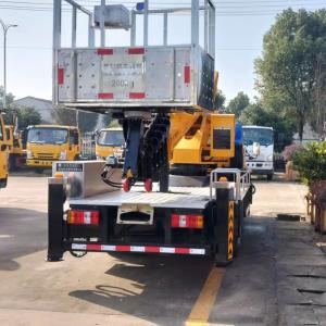 JMC 32m Single Row Telescopic Arm Aerial Work Truck Aerial Work Platform