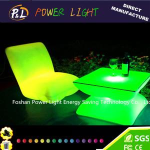 16 Color Changeable LED Palstic Bar Counter with Remote