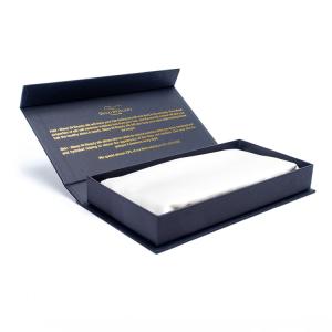 Wholesale Custom Printed Silk Pillowcase Eye Mask Scrunchie Set Gift Box from china suppliers