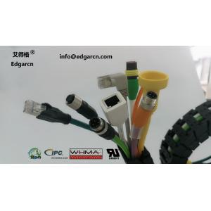 Pur / Tpu Canopen Cable M12 A Coding Male To Female Length 1500mm With Shiled