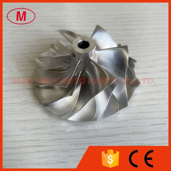 TD05H 20G reverse 52.56/68.01mm 49179-43400 6+6 blades high performance standard blade height Billet compressor wheel