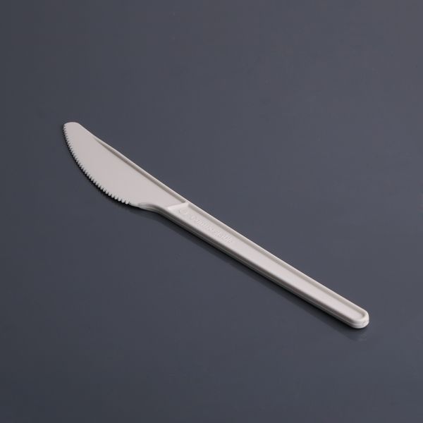 PLA Plastic Cutlery Set Compostable Knife Fork Spoon
