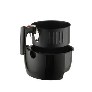 Black Oil Free Air Fryer , Auto 3.5 L Air Fryer With 0 To 60 Mins Timer