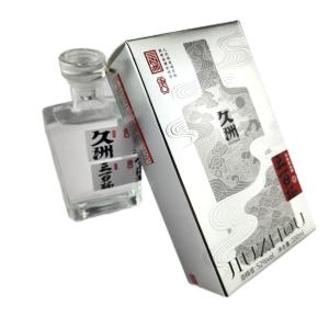CMYK White Cardboard Wine Carrier Customzied Paper Packaging Boxes