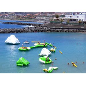 Sea Inflatable Floating Water Park , Commercial Ultimate Inflatable Slide Park