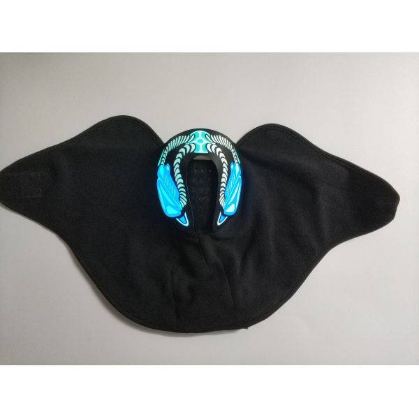 Wholesale New Hot Sale Popular Sound reactive LED mask light up cool masquerade