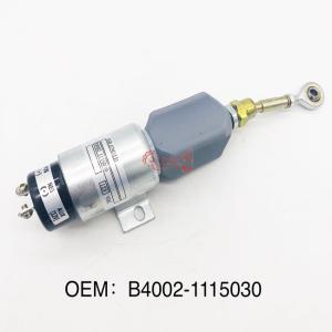 China B4002-1115030 Excavator Spare Parts 24v Diesel Engine Fuel Stop Solenoid on sale
