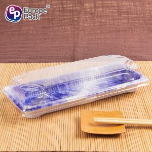 Hot sale new arrival sky bule disposable sushi container