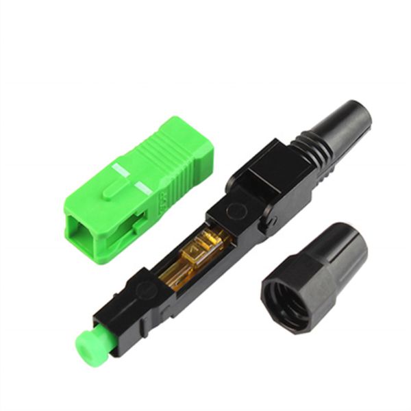 fast connector sc apc FTTH SC Singlemode Waterproof SC APC filed Connector Fiber