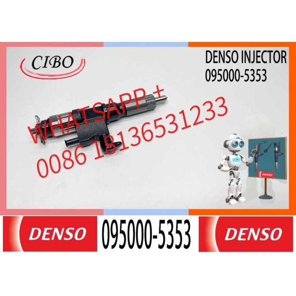 6pcs Denso Fuel Injector 095000-5353 8-97601156-4 Compatible With Isuzu Diesel