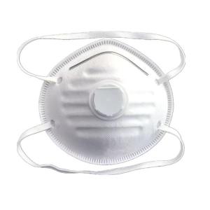 White Grey Valved Dust Mask Anti Pollution Customized Colors And Sizes