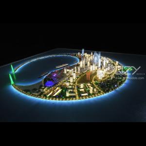 1/1000 Architectural Scale Model Nanhai Island Master Plan Model