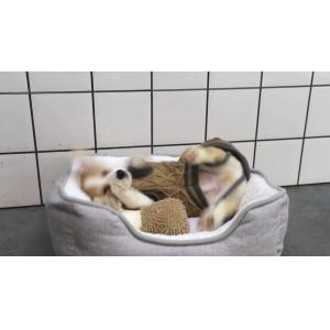 50*40*13cm Sustainable linen soft plush dog warm beds Plush Materials