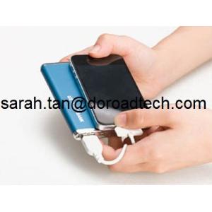 Power Bank 6800mah Ultra Thin Metal External USB Battery Charger for Smart Phone