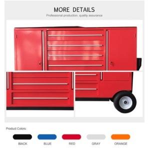 Drawer Mat Optional 2024 Newest Assembly Trolley with Drawers Toolbox Garage