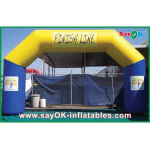 PVC Durable Material Inflatable Arch / Inflatable Finish Line