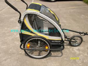 China Steel Frame Baby Stroller Trailer With Light Aluminium Frame on sale