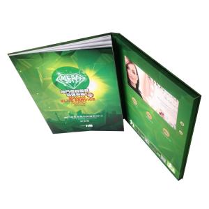 Digital Video Book LCD Screen Videobook Folded Paper Card PVC070