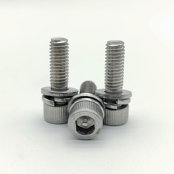 security screws Passivation Treated Stainless Steel Security Screws Featuring External Hexagon Design and Excellent Corrosion Resistance Properties