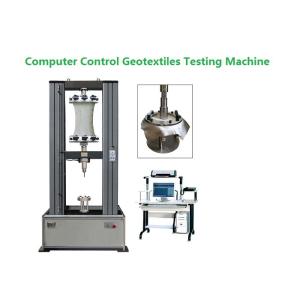 Computer Control Geotextile Testing Machine For Widewidth Tensile Grab Test