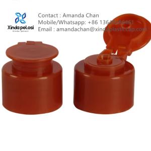 Plastic Cleaning Cover Smooth Flip Detergent Cap Bottle Cap With Screw Cap