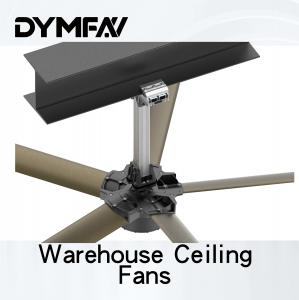 Wholesale 95 RPM Industrial Large Ceiling Fan Large Workshop HVLS Energy Saving Ceiling Fans from china suppliers