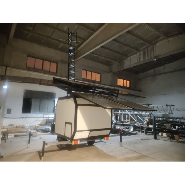 Retractable Tower 30m 100ft Cell Tower Portable