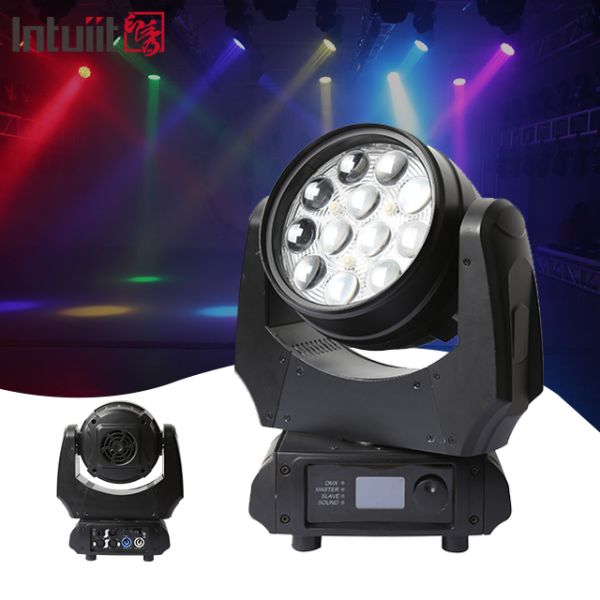 12x10W Led Wash Moving Head Light For Theater Party Zoom Wash Light Wash Moving Head Light