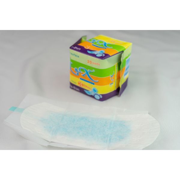 Absorbent Core Fluff Pulp Sap Cotton Pantiliners Odor Control External Breathable Soft Thin Comfortable Feminine Hygiene