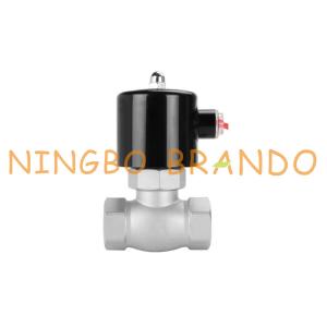 Wholesale Uni-D Type US Series 1&quot; Stainless Steel Servo Pilot Operated Solenoid Valve For Steam AC220V DC24V from china suppliers