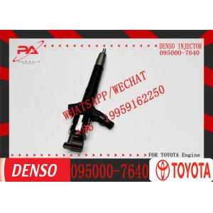 095000-7640 Common Rail Fuel Injector For TOYOTA 2AD-FTV 23670-0R170 23670-0R120