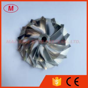 Wholesale HX40W 60.00/85.98mm 853749 7+7 blades high performance Turbocharger milling/Aluminum 2618/billet compressor wheel for 2019-2022 6.7L Ram from china suppliers